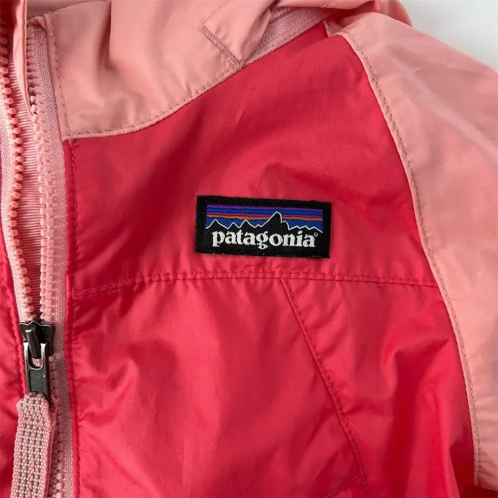 Patagonia NWT Baby Light & Variable Hoody Pink Windbreaker Jacket 12m - Picture 5 of 9